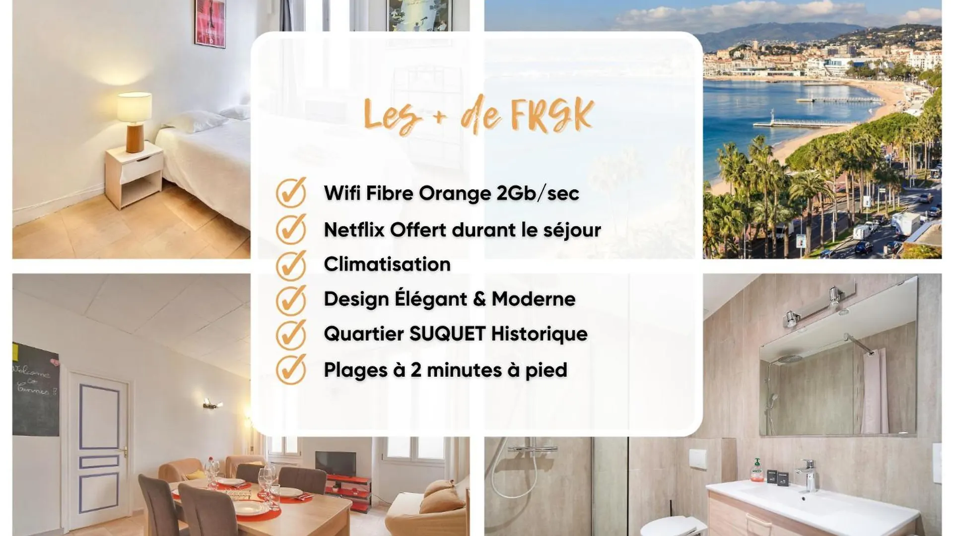Apartment Frgk Clemenceau Confort Moderne & Plage Cannes
